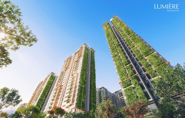 Dự án xanh 3D trong lòng thành phố xanh: Lợi thế kép của LUMIÈRE Boulevard - 1