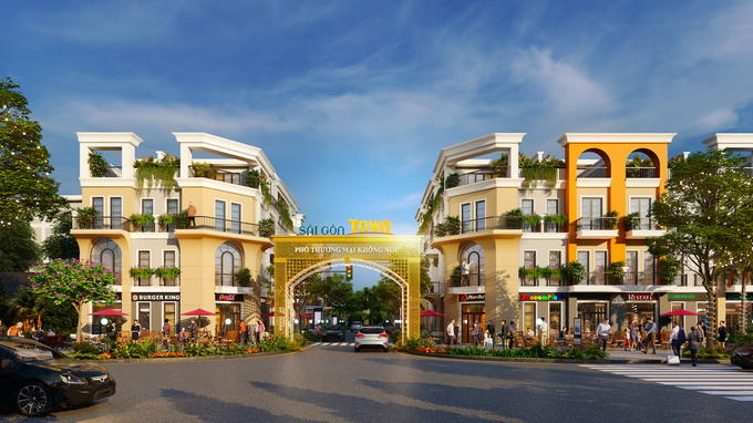 Thắng Lợi Land ra mắt dự án phố thương mại Sài Gòn Town - 1